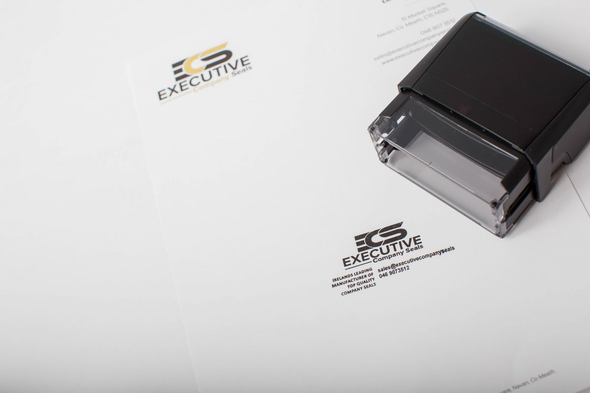 Self-Inking Rubber Stamps - Executive Company Seals