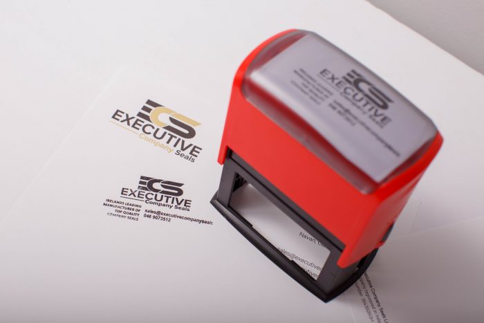 Photo of Self-Inking Custom Engraved Rubber Stamp